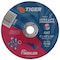 Weiler 4" x 1/4" TIGER AO Type 27 Grinding Wheel, A24T, 3/8" A.H. 57074 - alternate 1